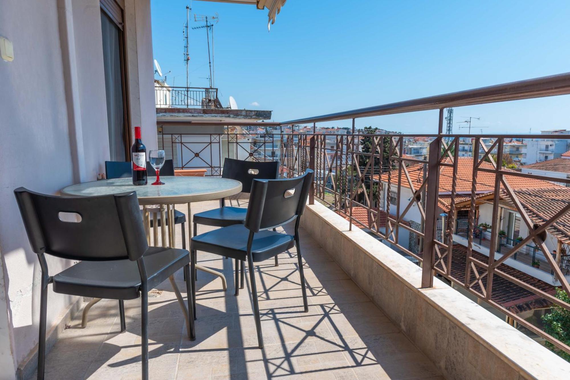 Appartement Infinity Stars Sea View à Nea Kallikrateia Extérieur photo